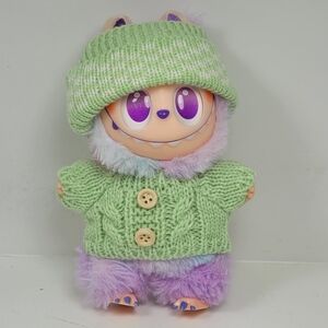 Labubu Sweater Knit 2 Pc Outfit No Doll Included.